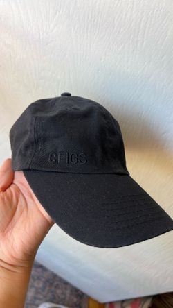 FIGS scrubs hat black 100% cotton
