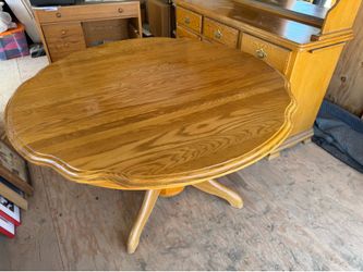 Oak Table no chairs