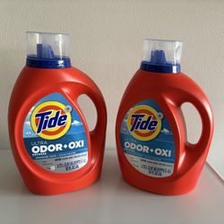 Tide Oxi & Odor Liquid Laundry Detergent - 2 Pack 