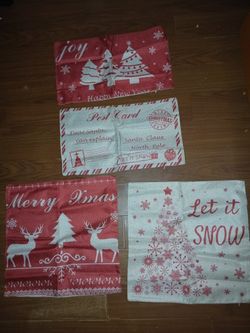 Christmas Pillows Cover 