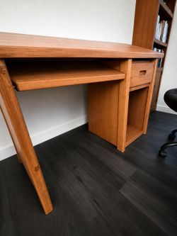 Wood desk