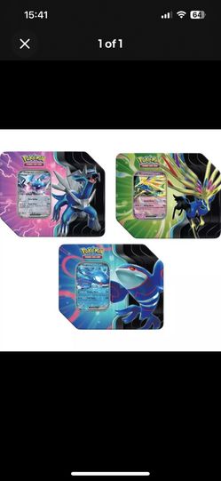 Pokemon TCG: Azure Legends Tin Set Surging Sparks  in
