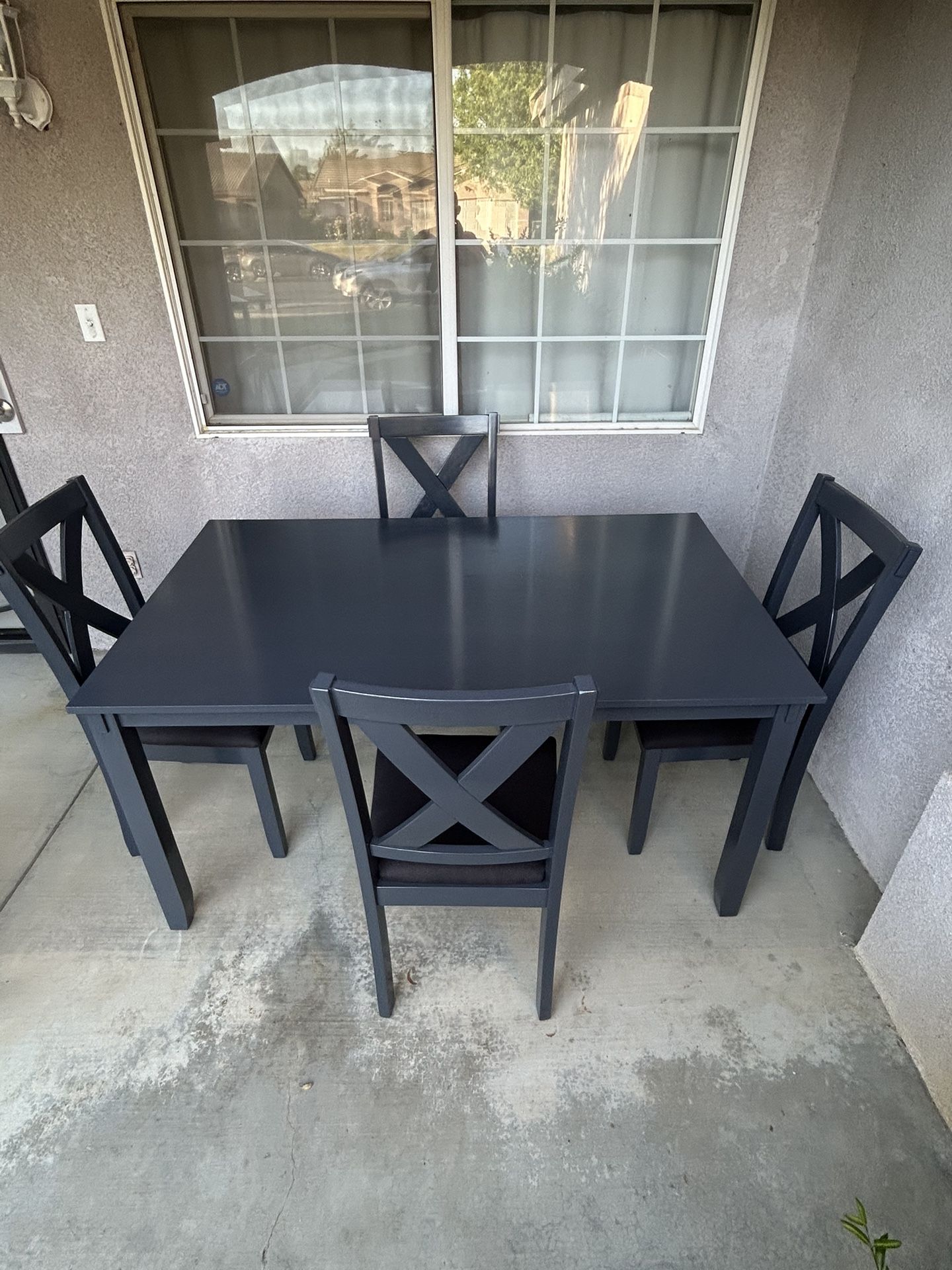 Dining Table, W 4 Chairs
