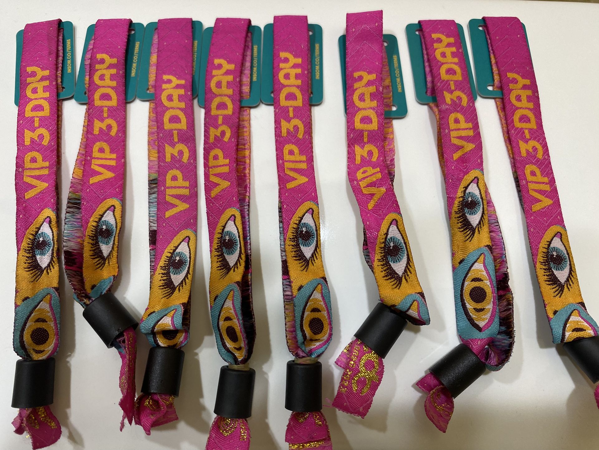 EDC Orlando 2023 VIP SUNDAY Wristbands 