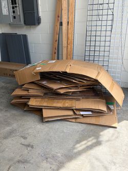 FREE cardboard boxes