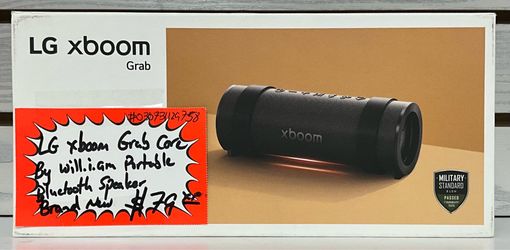 LG xboom Grab Coren by https://offerup.com/redirect/?o=V2lsbC5pLmFt Portable Bluetooth Speaker Brand New