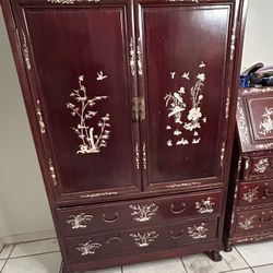 Rosewood Armoire 