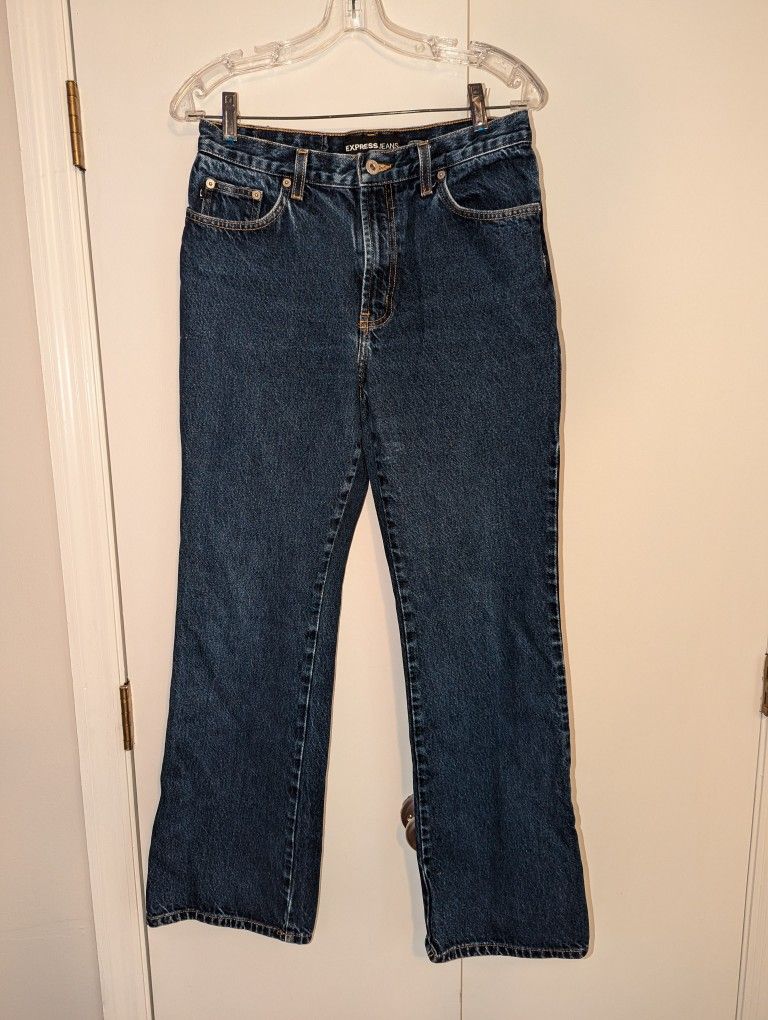 Express Jeans, Women's 9/10 Long, Flare