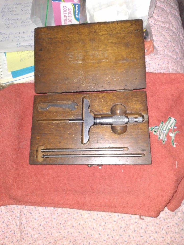 Starette No. 445 Depth Gauge