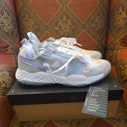 Jordan Delta Breathe Wolf Grey/Aluminum White, Size 12