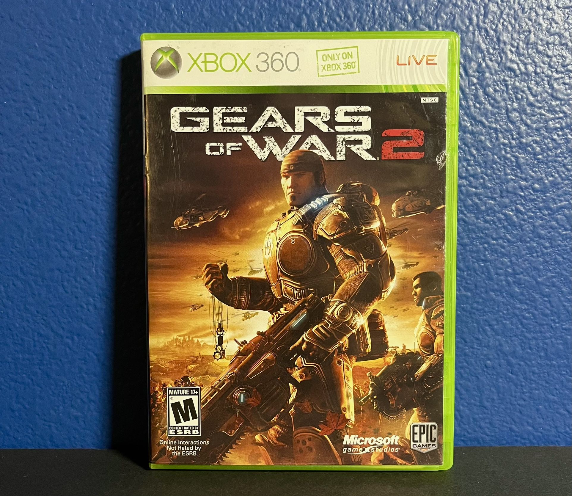 Gears of War 2 Xbox 360 Game (Complete with Case & Manual)