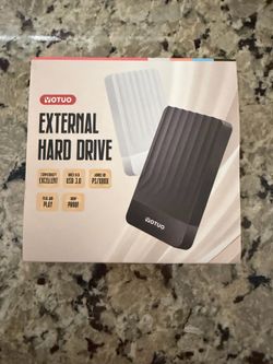 YOTUO External Hard Drive 1TB USB 3.0 – Works with PS/Xbox – Plug & Play