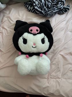 Brand new Kuromi Sanrio plushie with tag still on