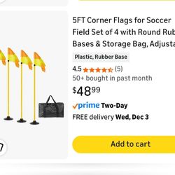 Soccer Corner Flags