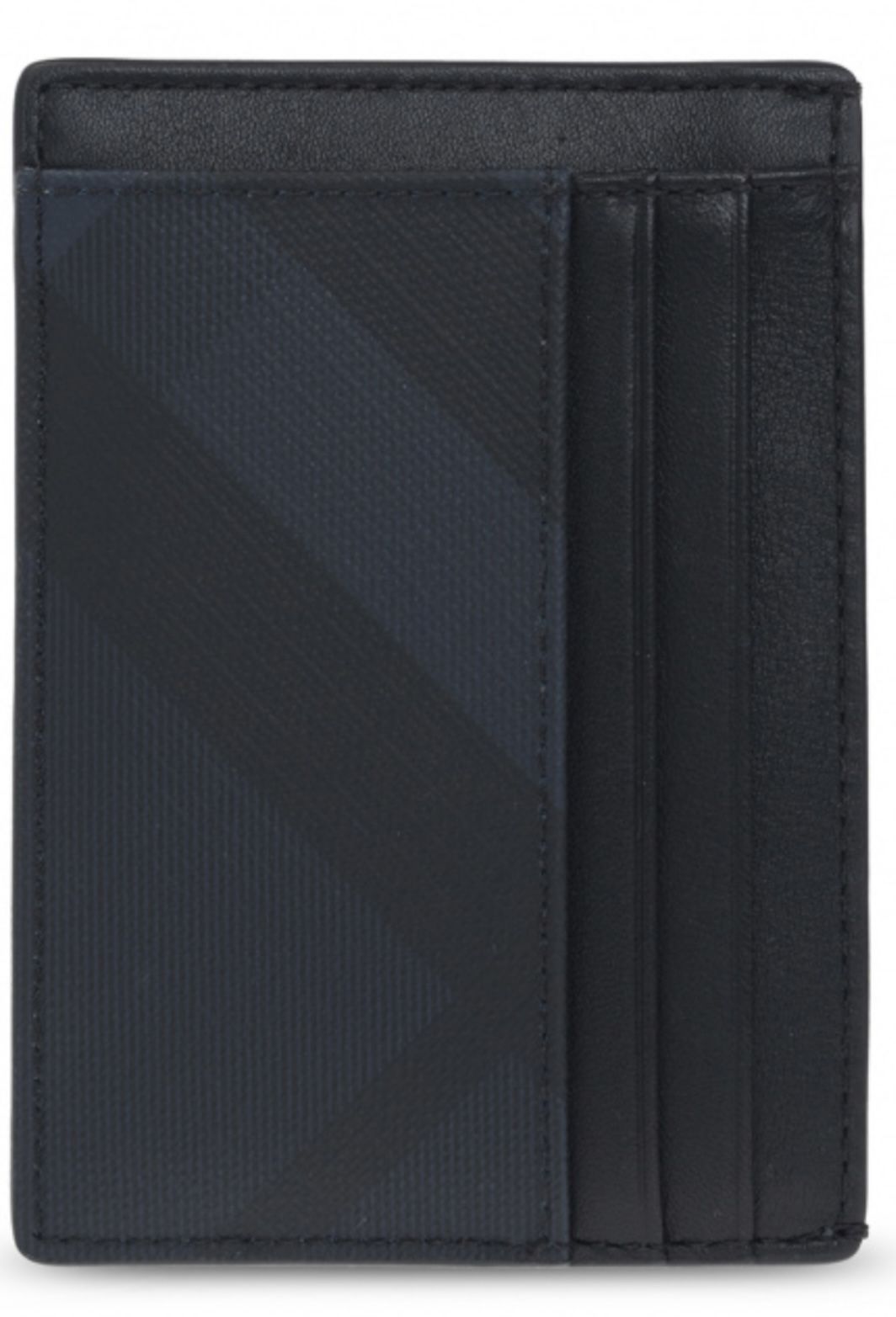 Burberry logo Check Money Clip Card Holder wallet accessory nova check unisex