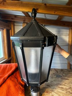 Vintage King Luminaire K56 Cleveland Tudor Post Top Street Lights Pole Lamps