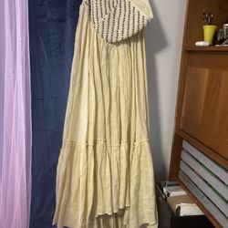 Beaded Free People Dress (Medium) 