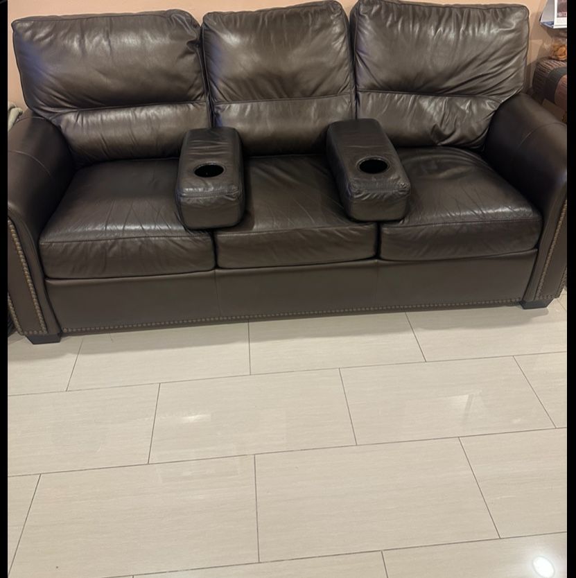 Leather Couch