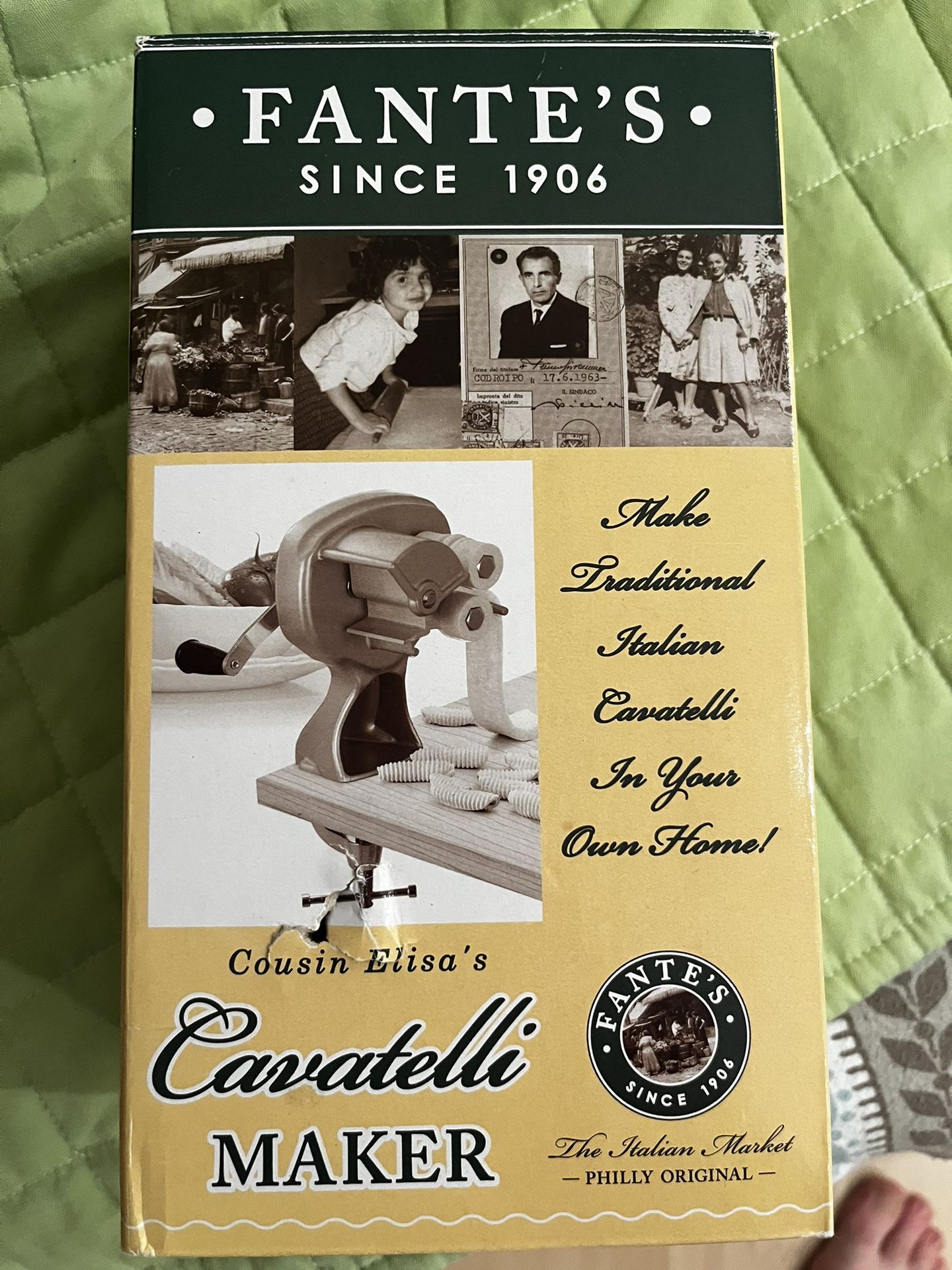 Brand New Cavatelli Gnocchi Pasta Machine 