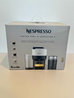 Nespresso Vertuo Pop+  w/ Aeroccino 3 Milk Frother