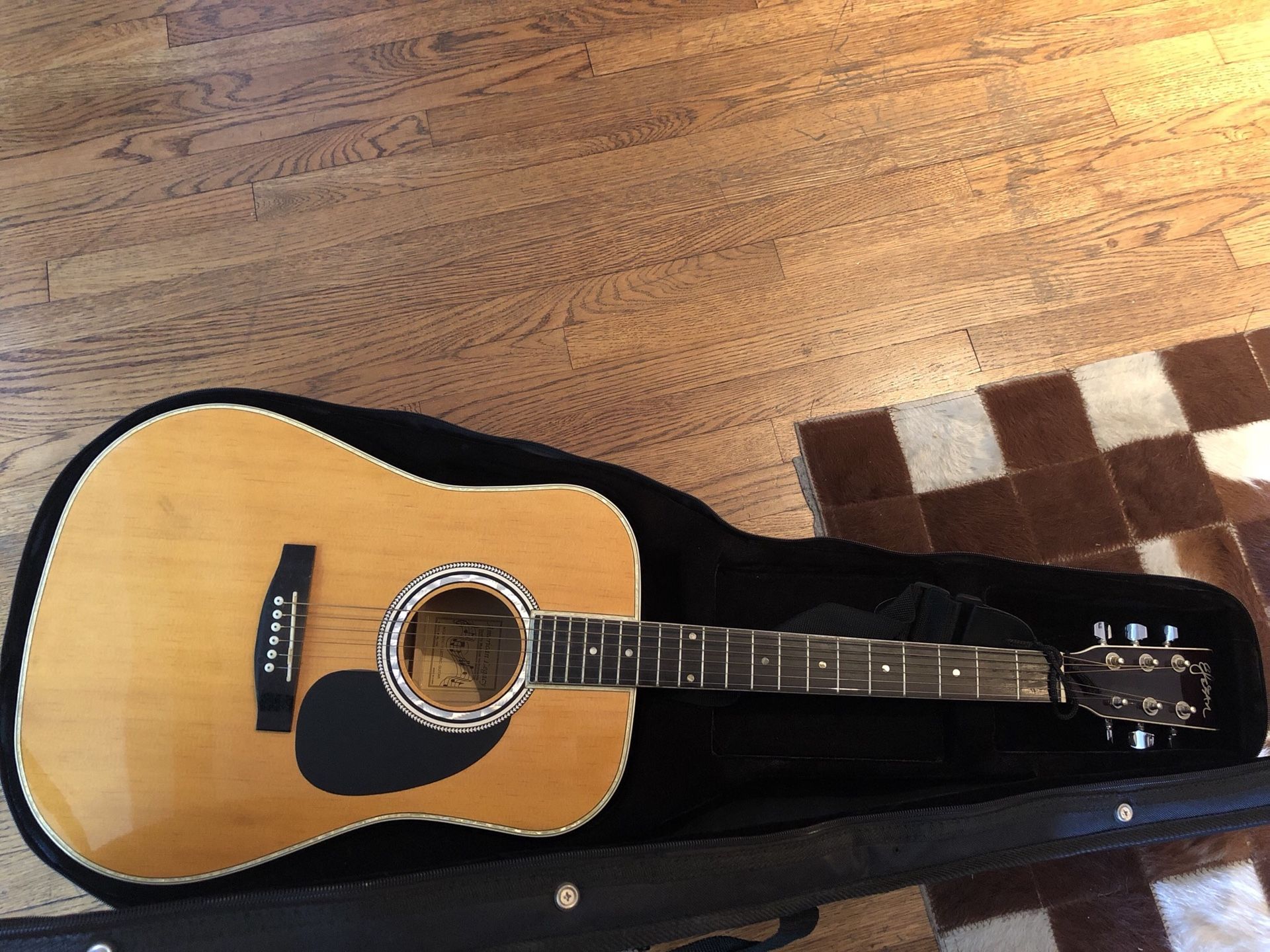 Elezar Acoustic Guitar!! Rare!