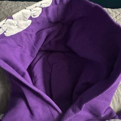 Purple Denim Tears hoodie