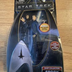 2009 Star Trek Warp Collection Spock Action Figure! New 