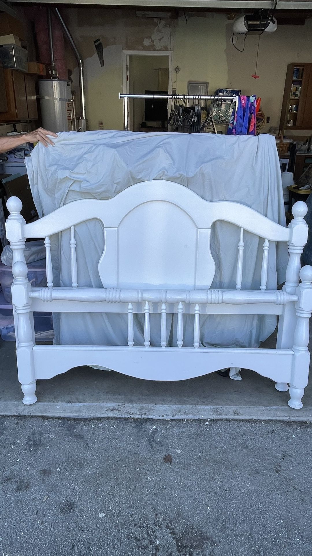 Vintage Wood Queen Sized Bed Frame