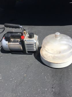 Vacuum pump and chamber