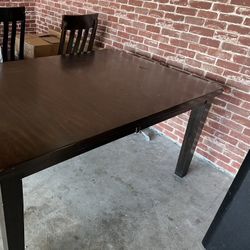 Table Dark Brow Good Co Diction 