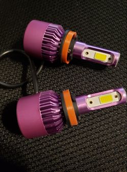 H8 h9 h11 led bulbs 6000k-6500k white new!