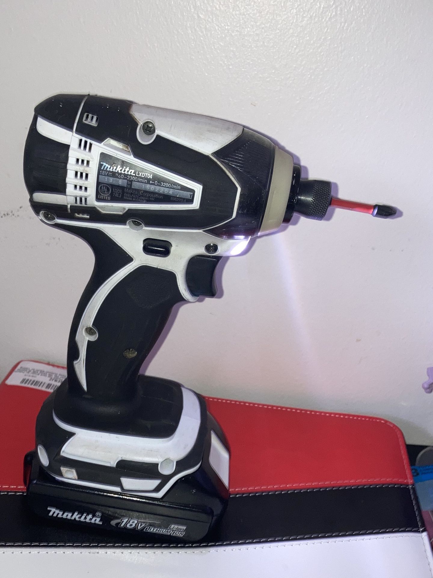 Makita Impact Drill And Charger With A Extra Battery