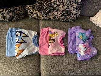 3T winter pjs for girls