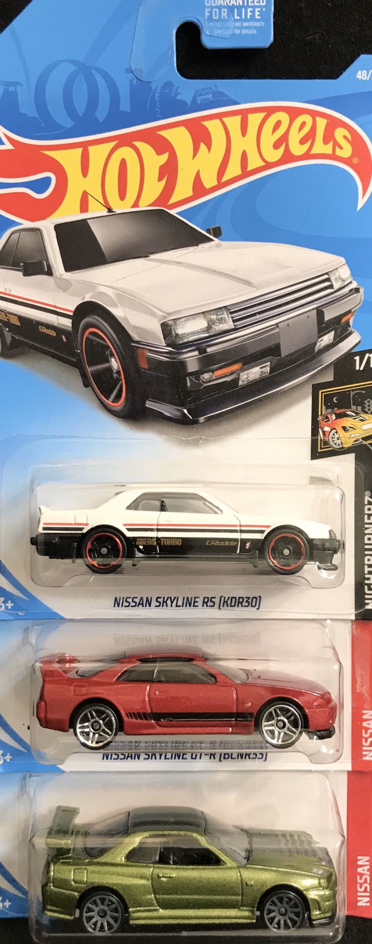Hot Wheels NISSAN SKYLINE GT-R / RS Lot of 3 for $12