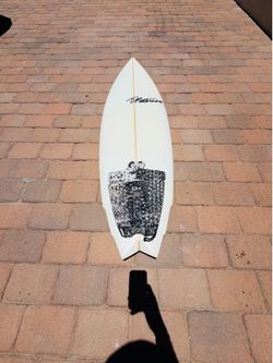 T.Patterson Twin Surfboard Shortboard 5’4