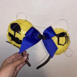 Custom "Coraline" themed ears