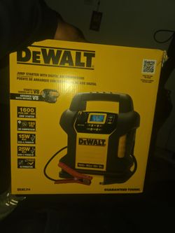 Dewalt Jump Starter with Compressor