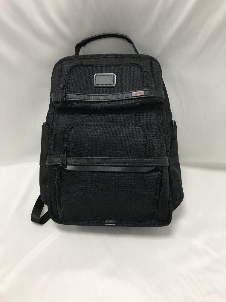 TUMI Alpha Brief Backpack in black
