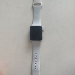 Apple Watch Series 3 42mm Aluminum Case With Box And Charger Fully Functional