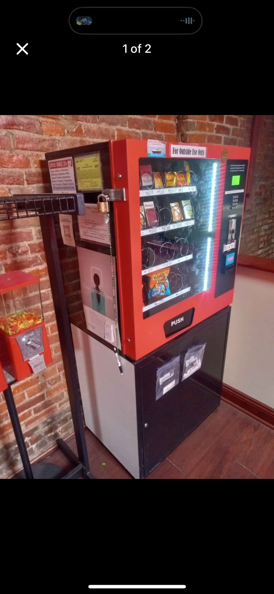 Vending Machine No I Can’t Deliver