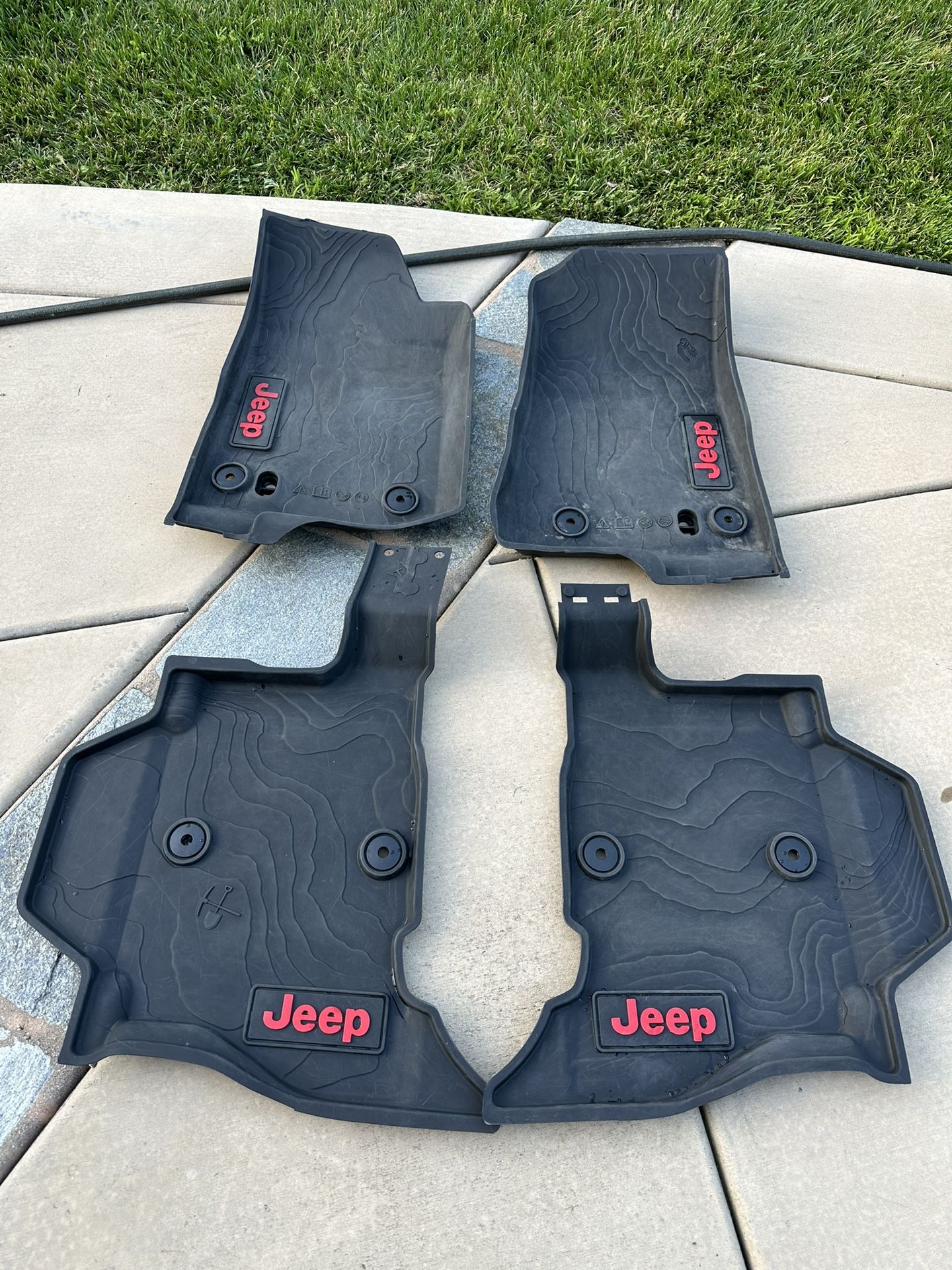 Jeep Wrangler 4xe All Weather Floor Mats