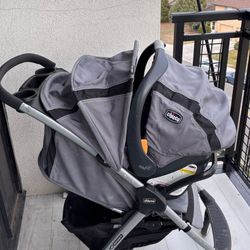 Stroller And Car Seat Travel System Mini Bravo Chicco