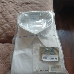 George FORRMAN white Dress Shirt