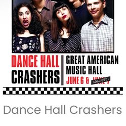 DHC DANCE HALL CRASHERS SAN FRANCISCO 