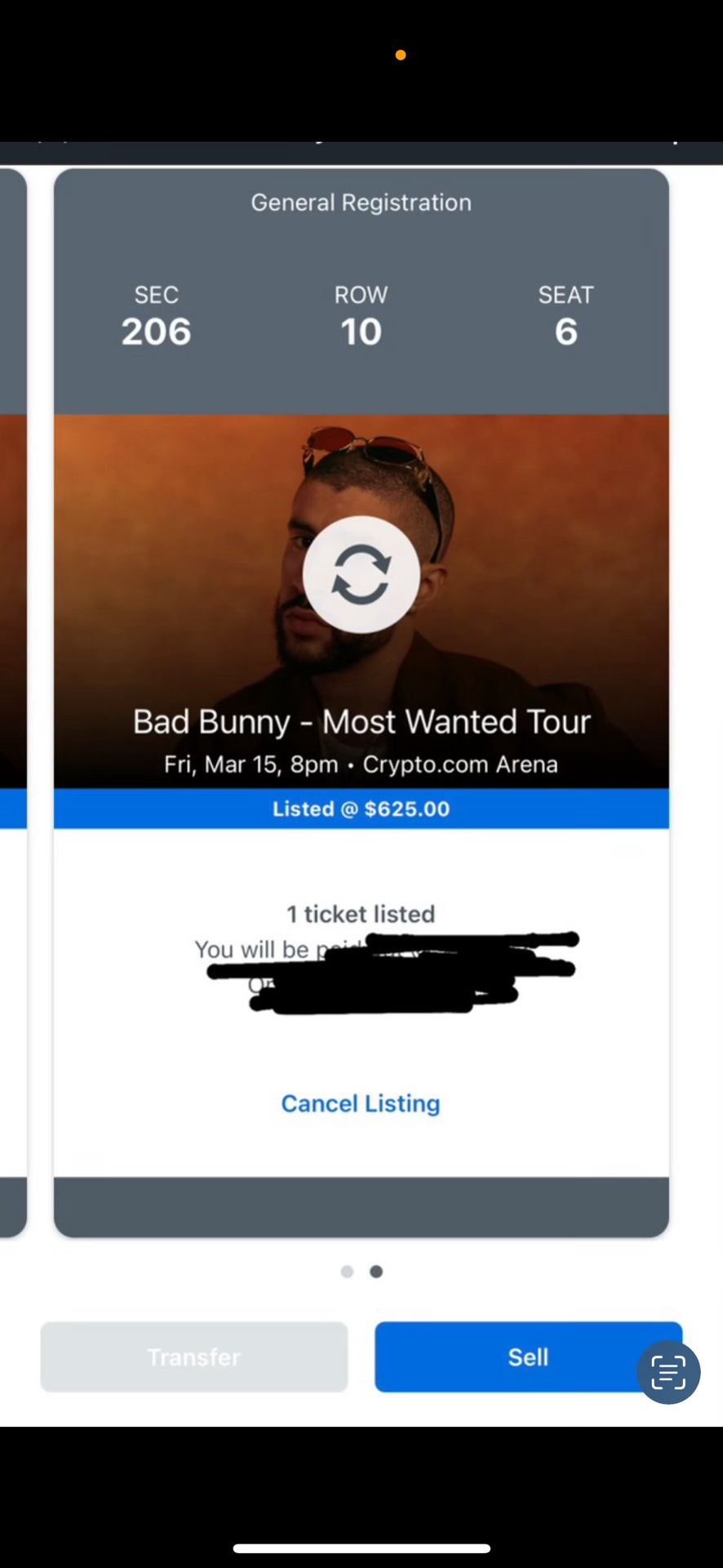Bad Bunny Tickets March 15