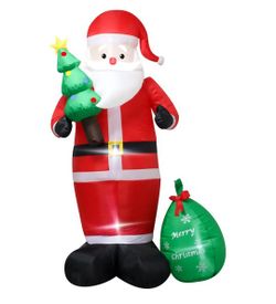 Santa Claus 8ft Christmas Inflatable 