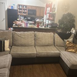 Gray Sectional 