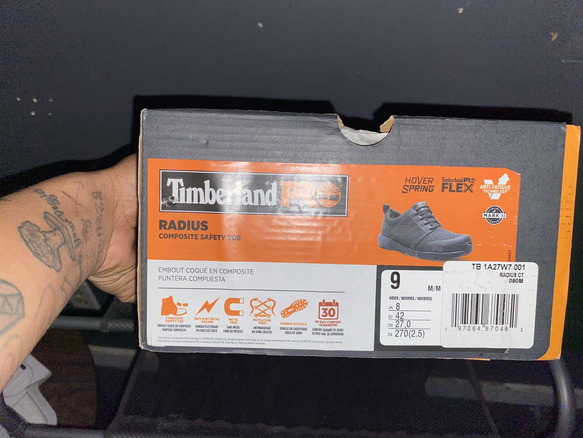 Timberland Pro Steel Toe Work Shoes