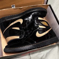 Jordan 1 Black Metallic 9.5 Men’s 