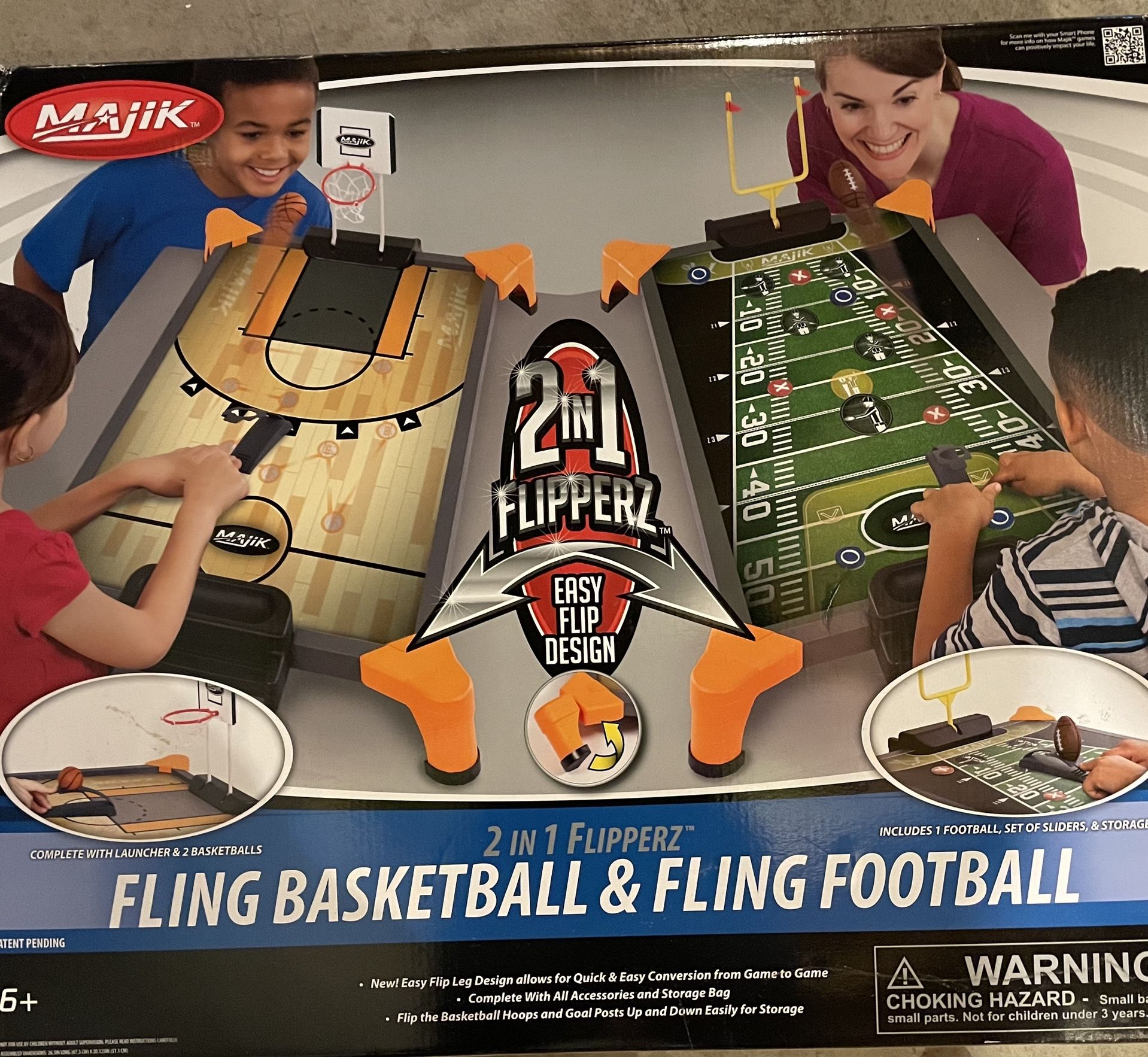 Basketball & Football Flipper Game